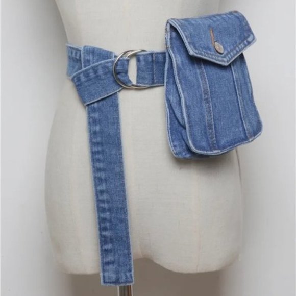 Denim Satchel Mini - Picture 2 of 5